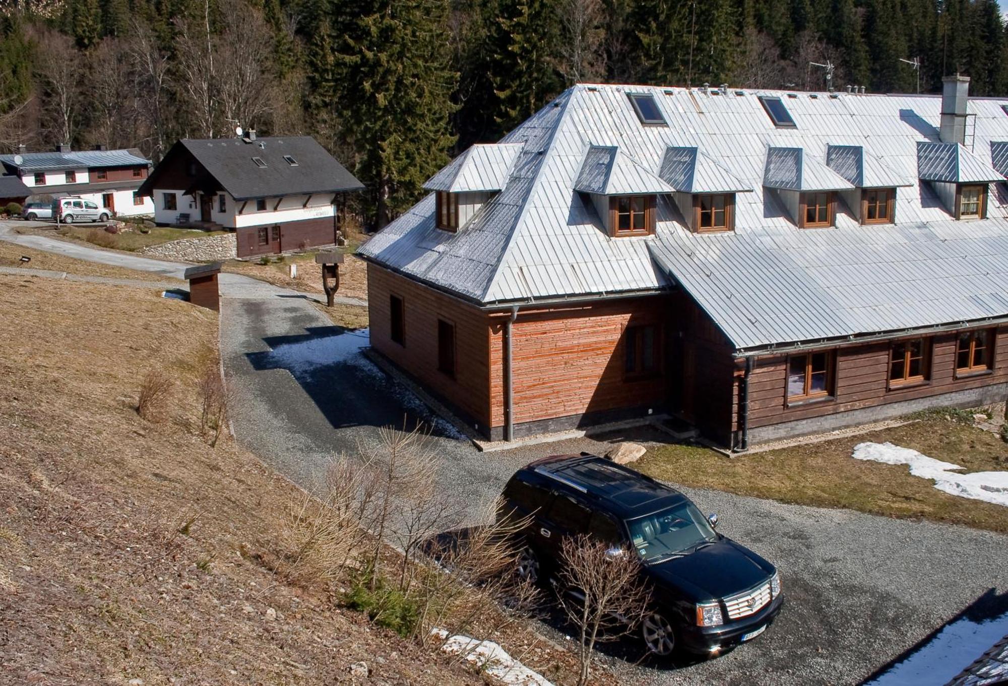 Penzion U Vodopadu Karlova Studánka Exterior foto
